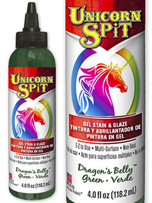 Unicorn Spit Gel Stain and Glaze in One - 10 Paint Collection- 4oz